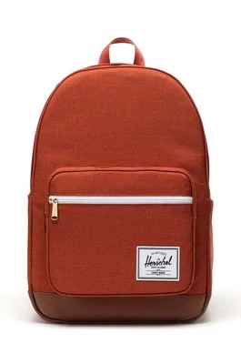 Herschel plecak Pop Quiz Backpack kolor pomarańczowy duży gładki 11405-06498-OS