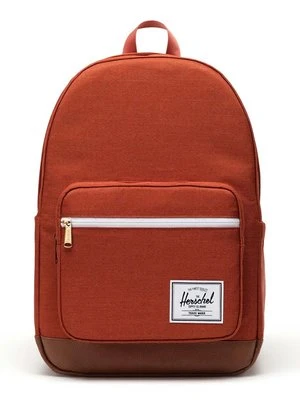 Herschel plecak Pop Quiz Backpack kolor pomarańczowy duży gładki 11405-06498-OS