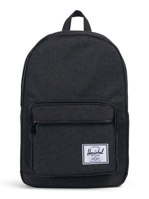 Herschel plecak Pop Quiz Black Crosshatch kolor czarny duży gładki 10011-02093-OS