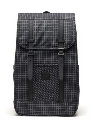 Herschel plecak Retreat™ 23 L kolor czarny duży wzorzysty 11397-06813-OS