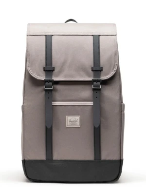 Herschel plecak Retreat™ 23 L kolor szary duży gładki 11397-07128-OS