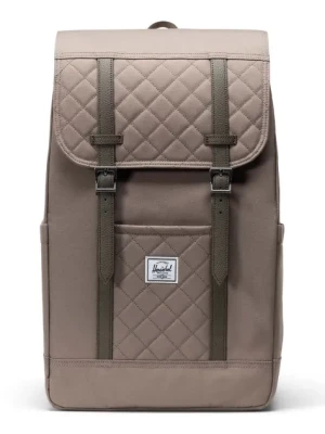 Herschel plecak Retreat Backpack kolor beżowy duży gładki 11397-06500-OS