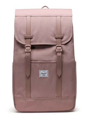 Herschel plecak Retreat Backpack kolor różowy duży gładki