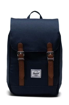 Herschel plecak Retreat Mini Backpack kolor granatowy mały gładki