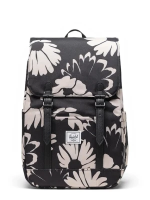 Herschel plecak Retreat™ Small 17 L kolor czarny duży wzorzysty 11400-06917-OS