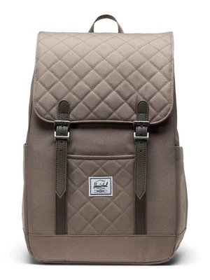 Herschel plecak Retreat Small Backpack kolor beżowy duży gładki 11400-06500-OS