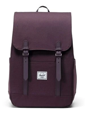 Herschel plecak Retreat Small Backpack kolor fioletowy duży gładki 11400-06223-OS