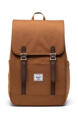 Herschel plecak Retreat Small Backpack kolor szary duży gładki