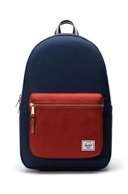 Herschel plecak Settlement Backpack kolor czarny duży gładki