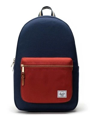 Herschel plecak Settlement Backpack kolor czarny duży gładki