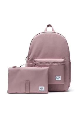 Herschel plecak Settlement Sprout kolor różowy duży gładki 10444-02077-OS