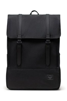 Herschel plecak Survey Backpack kolor czarny duży gładki 11404-05881-OS