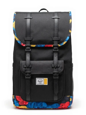 Herschel plecak x LEGO® Little America™ kolor multicolor mały wzorzysty 11608-07028-OS