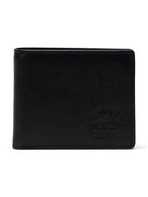 Herschel portfel skórzany kolor czarny 11151.00001.OS-Black