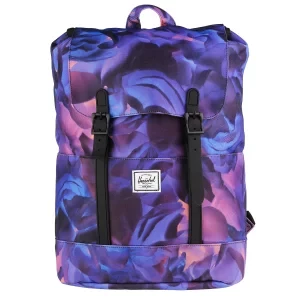 Herschel Retreat Small Backpack 11091-05743, Damskie, Fioletowe, plecaki, poliester, rozmiar: One size