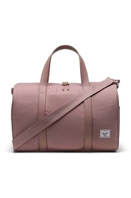 Herschel torba Novel Carry On Duffle kolor różowy