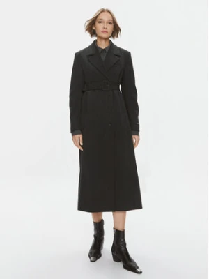 Herskind Płaszcz wełniany Ezara 4903956 Szary Regular Fit