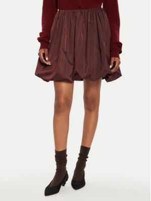 Herskind Spódnica mini Evans 5202155 Bordowy Regular Fit