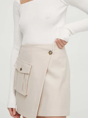 Herskind spódnica z domieszką wełny Carolina