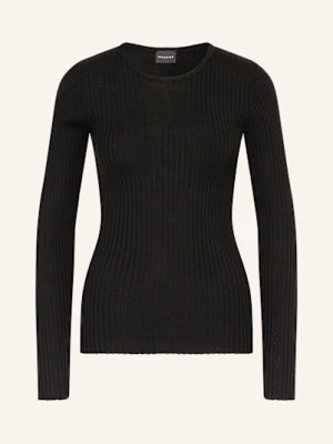 Herskind Sweter Camb Z Wełny Merino schwarz