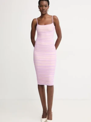 Herve Leger sukienka drapowana Zia