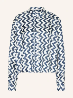 Herzen's Angelegenheit Bluzka Jedwabna blau