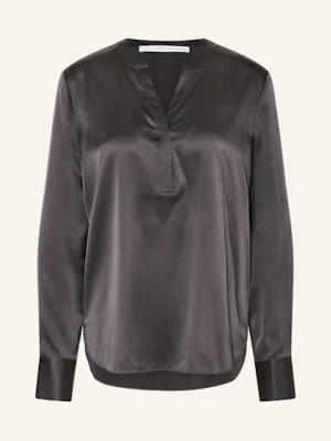 Herzen's Angelegenheit Bluzka Jedwabna grau