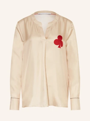 Herzen's Angelegenheit Bluzka Z Jedwabiu beige