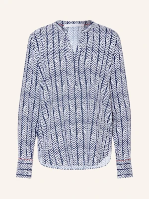 Herzen's Angelegenheit Bluzka Z Jedwabiu blau