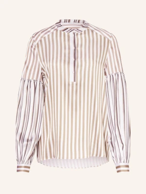 Herzen's Angelegenheit Bluzka Z Jedwabiu braun