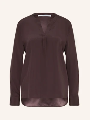 Herzen's Angelegenheit Bluzka Z Jedwabiu braun
