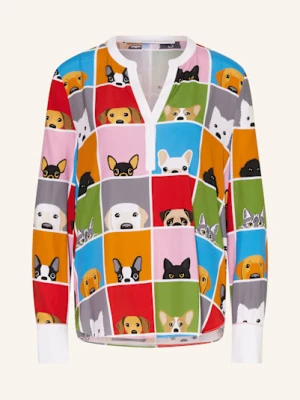 Herzen's Angelegenheit Bluzka Z Jedwabiu rot