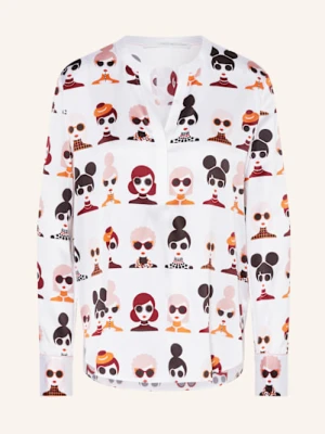 Herzen's Angelegenheit Bluzka Z Jedwabiu weiss