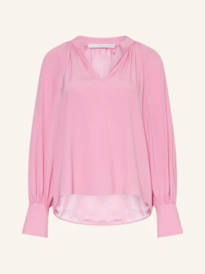 Herzen's Angelegenheit Bluzka Z Jedwabiu Z Falbankami gruen