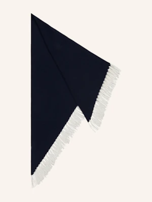 Herzen's Angelegenheit Chusta Trójkątna Z Kaszmirem blau