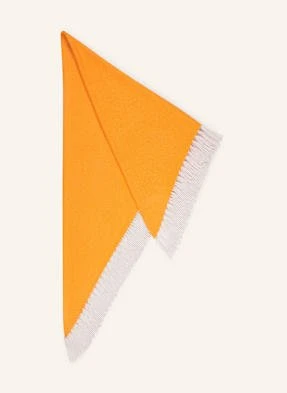 Herzen's Angelegenheit Chusta Trójkątna Z Kaszmirem orange