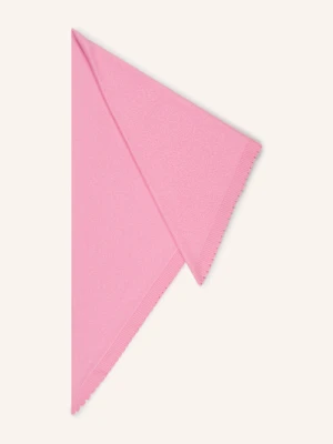 Herzen's Angelegenheit Chusta Trójkątna Z Kaszmirem pink