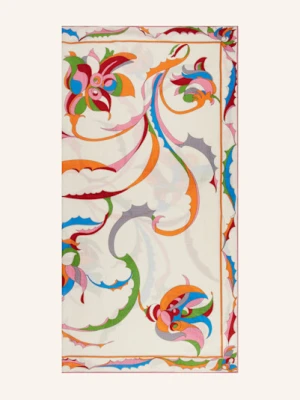 Herzen's Angelegenheit Chusta Z Dodatkiem Jedwabiu I Kaszmiru weiss