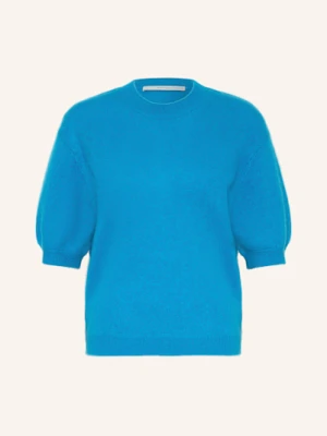 Herzen's Angelegenheit Dzianinowa Koszulka Z Kaszmiru blau