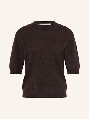 Herzen's Angelegenheit Dzianinowa Koszulka Z Kaszmiru braun