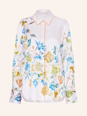 Herzen's Angelegenheit Koszula Z Jedwabiu blau