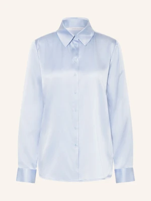 Herzen's Angelegenheit Koszula Z Jedwabiu blau