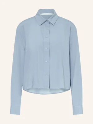 Herzen's Angelegenheit Koszula Z Jedwabiu blau