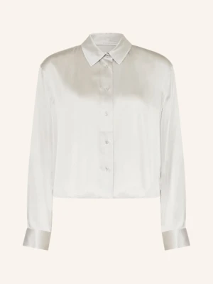 Herzen's Angelegenheit Koszula Z Jedwabiu grau