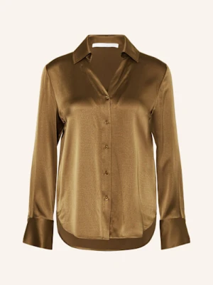 Herzen's Angelegenheit Koszula Z Jedwabiu gruen