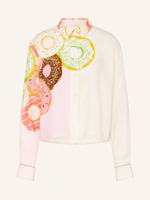 Herzen's Angelegenheit Koszula Z Jedwabiu rosa