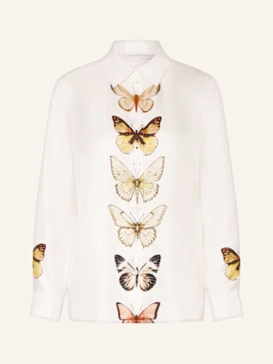 Herzen's Angelegenheit Koszula Z Jedwabiu weiss