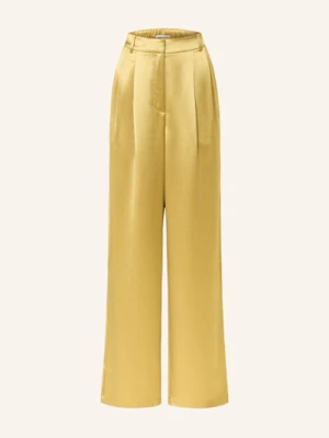 Herzen's Angelegenheit Spodnie Marlena Z Satyny gruen