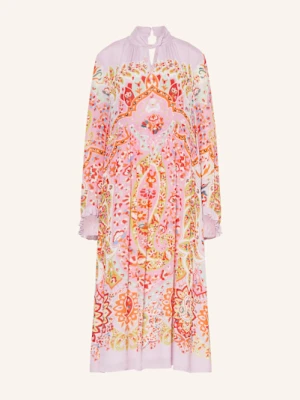 Herzen's Angelegenheit Sukienka Z Wycięciem I Falbankami rosa