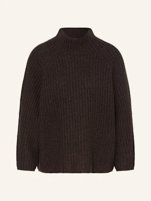 Herzen's Angelegenheit Sweter Z Dodatkiem Kaszmiru braun